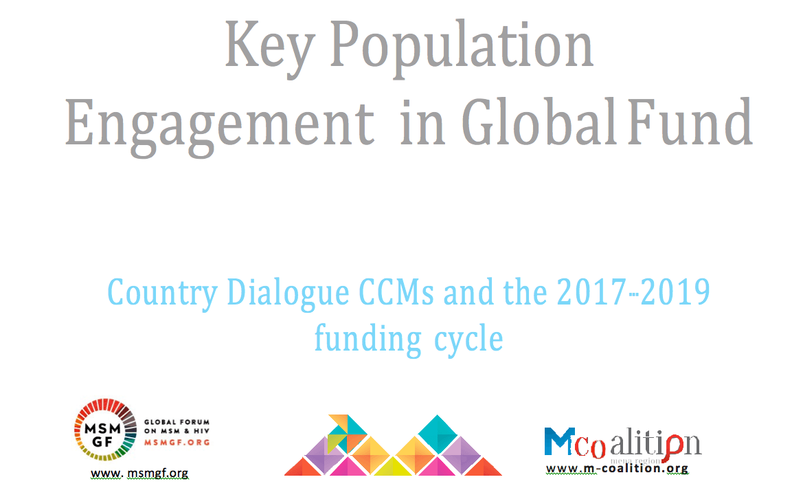 M-Coalition lance un nouveau guide sur l&rsquo;engagement des population clés dans les processus du Fonds Mondial